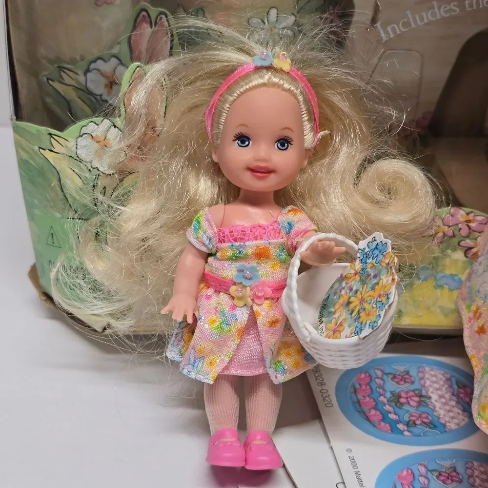 Barbie & Kelly Easter Garden Hunt Doll Gift Set Special Edition VTG 2000 Mattel